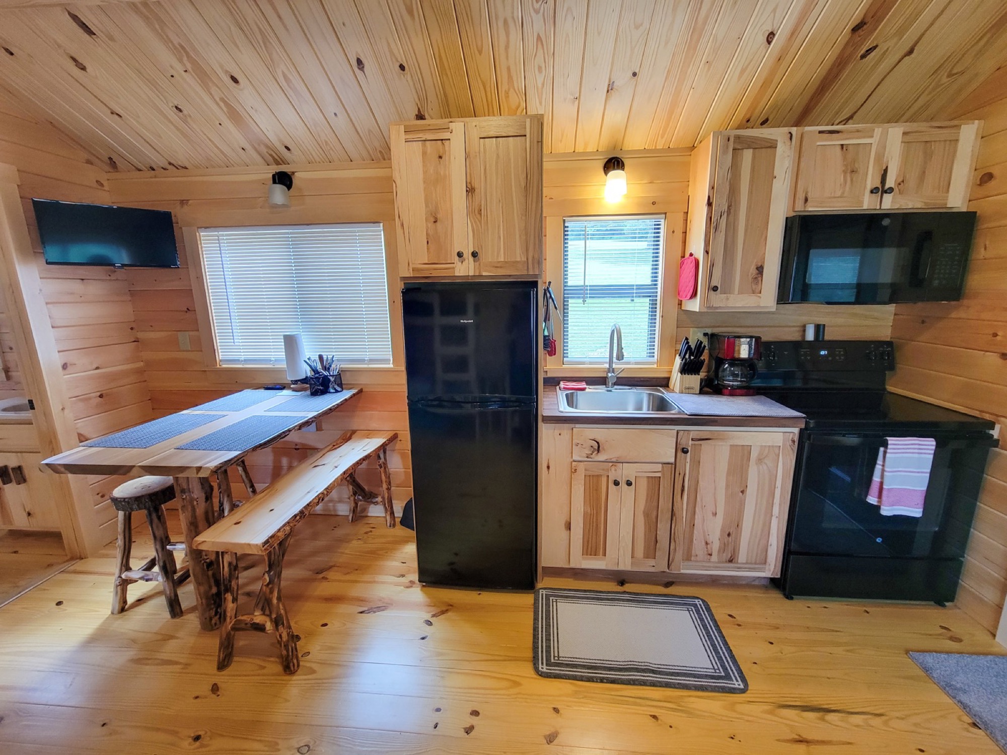 Cabin kitchen